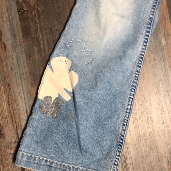 Super cool wide leg jeans with embellishments - Picture 2 of 12